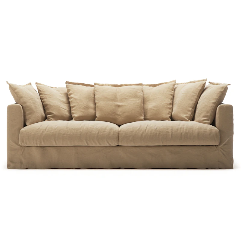 Le Grand Air 3-Seter Sofa Lin, Desert Sand