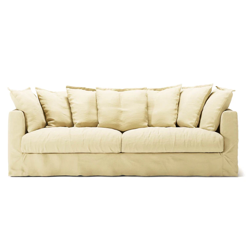 Le Grand Air 3-Seater Sofa Linen, Morning Glow
