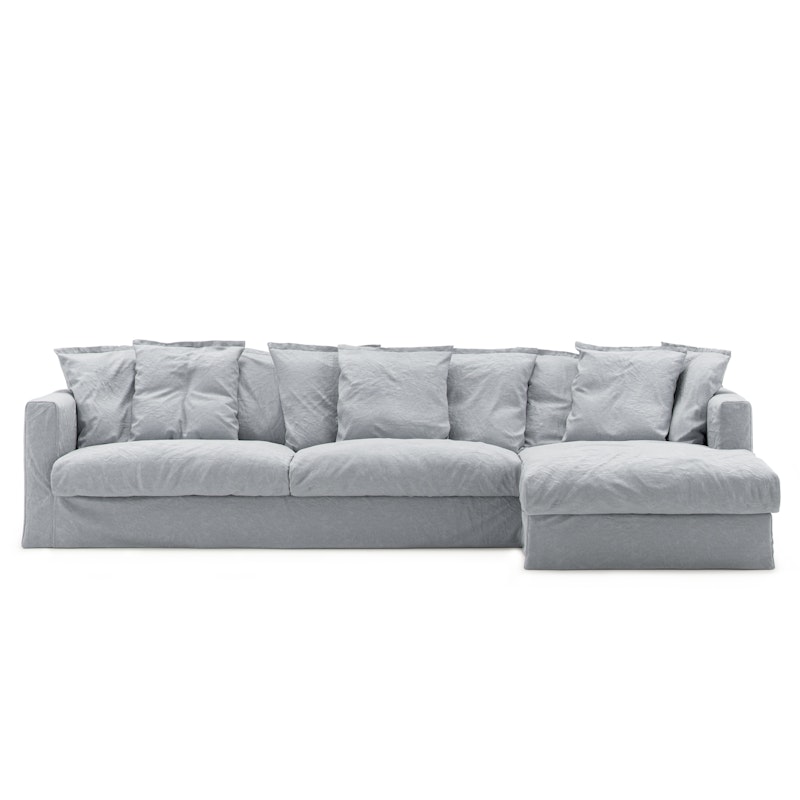 Le Grand Air 3-Seter Sofa Lin Divan Høyre, Nordic Sky