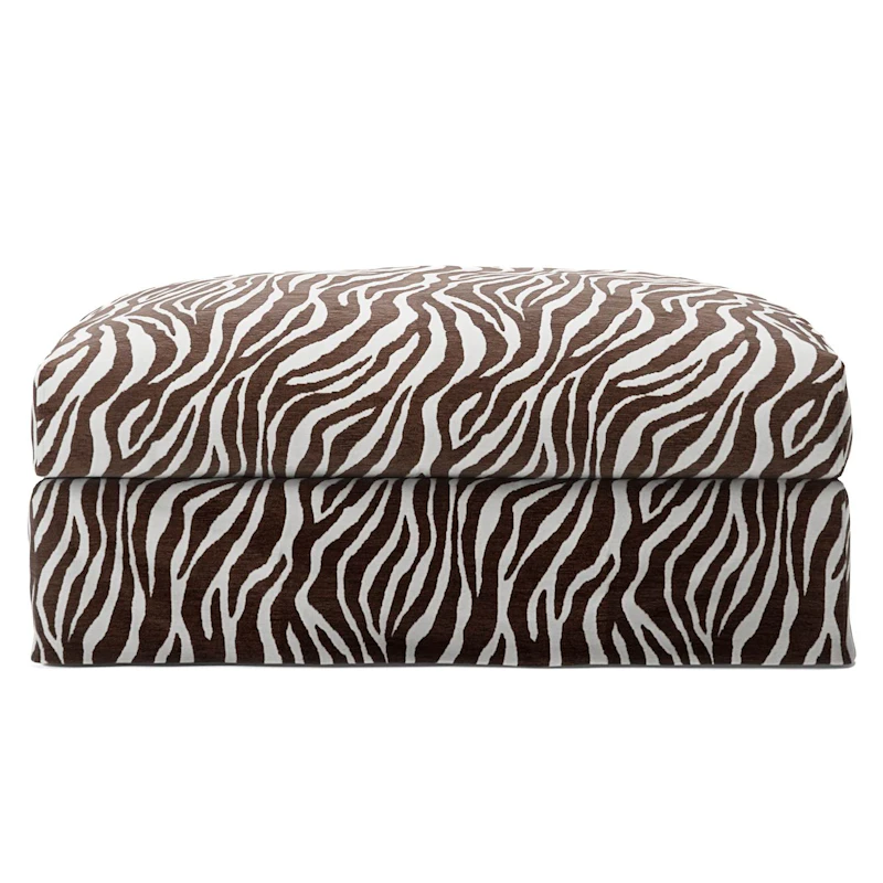 Le Grand Air Fotskammel Chenille, Zebra