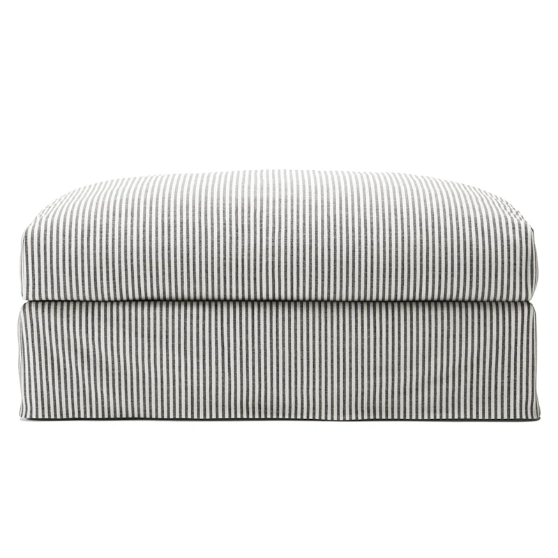 Le Grand Air Fotskammel Lin, Ash Stripe