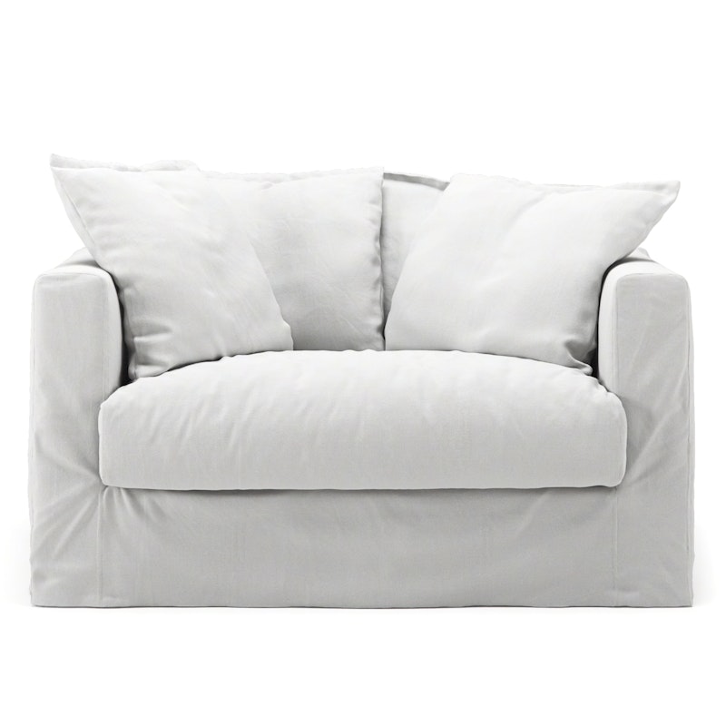 Le Grand Air Love Seat Bomull, Hvit