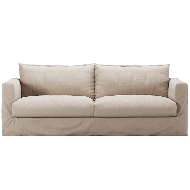 Le Grand Air Nou 3-Seter Sofa Bomull, Beige