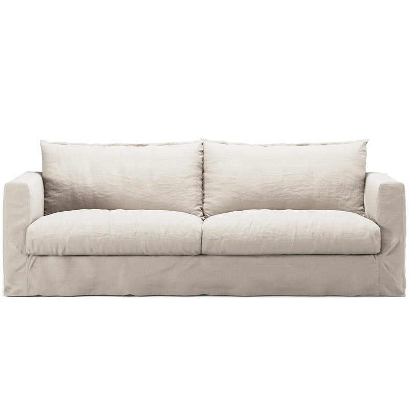 Le grand Air Nou 3-Seter Sofa Lin, Creamy White