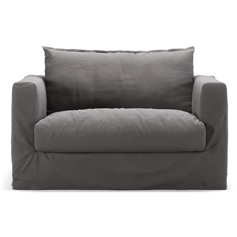 Le Grand Air Nou Love Seat Bomull, Grå