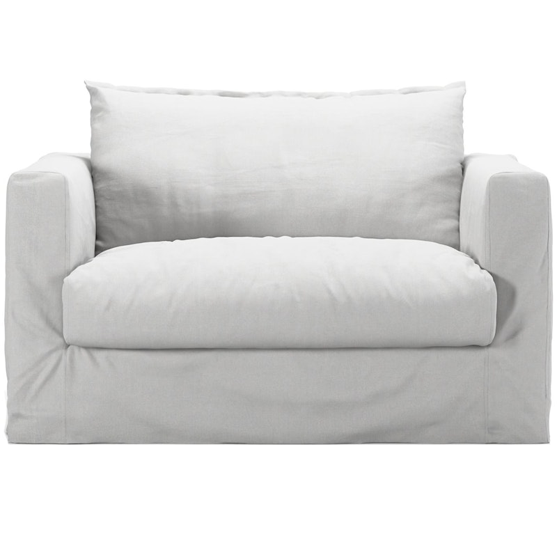 Le Grand Air Nou Love Seat Bomull, Hvit