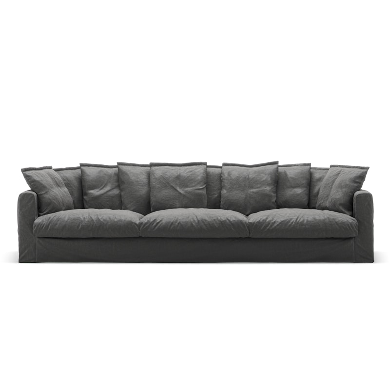 Le Grand Air 5-Setersofa Lin, Carbon Dust