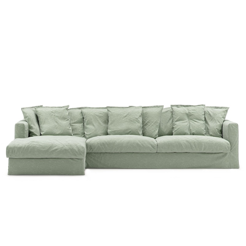 Stopning Til Le Grand Air 3-seter Sofa Lin, Green Pear