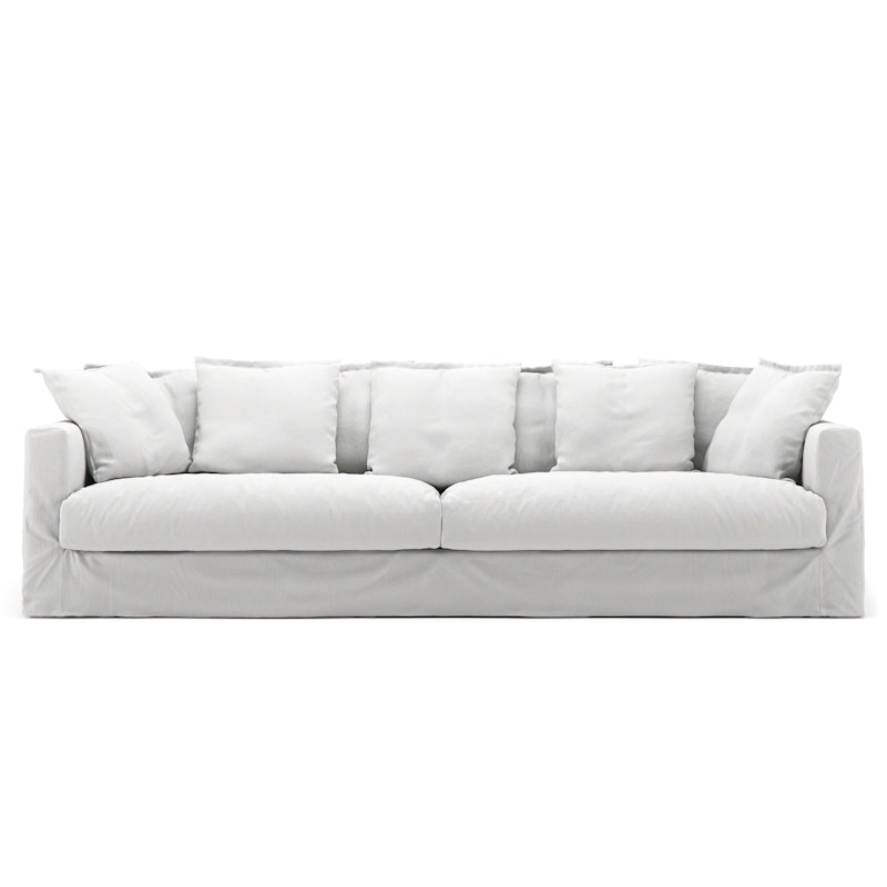 Le Grand Air 4-Seter Sofa Bomull, Hvit