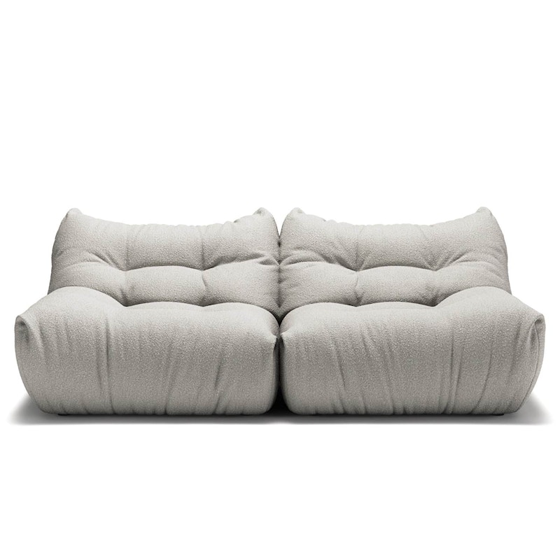 MONO 2-Seter Sofa, Steam White