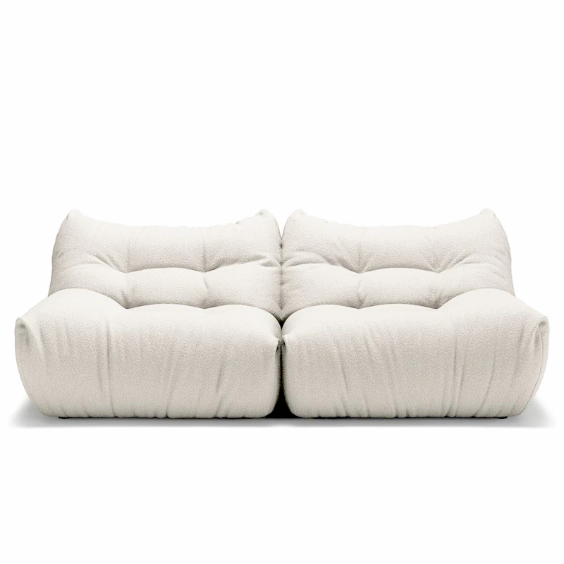 MONO 2-Seter Sofa, Steam White
