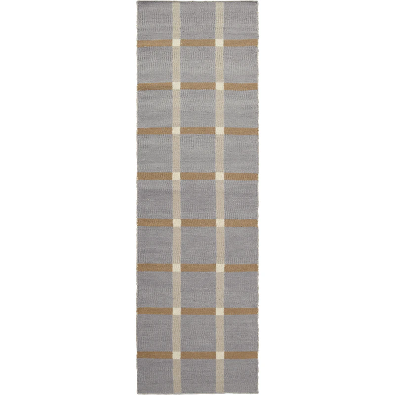 Mosaic Ullteppe 75x250 cm, Grå