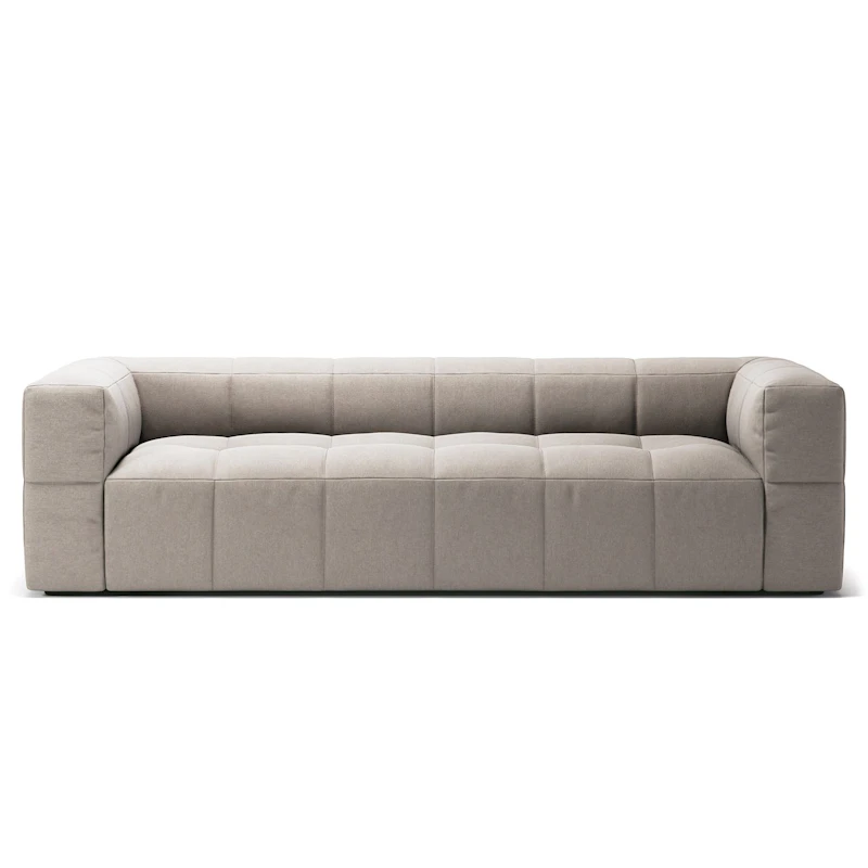Mure 3-Seter Sofa, Sandshell Beige