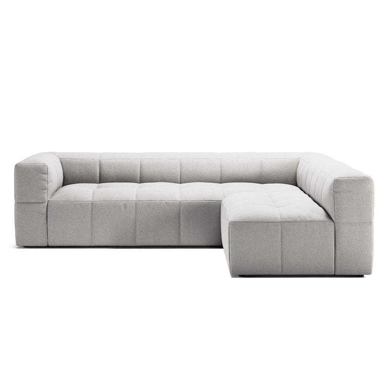 Mure 3-Seter Sofa Med Åpen Ende Høyre, Moon White