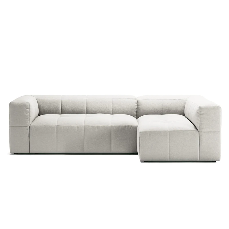 Mure 3-Seter Sofa Med Divan Høyre, Steam White