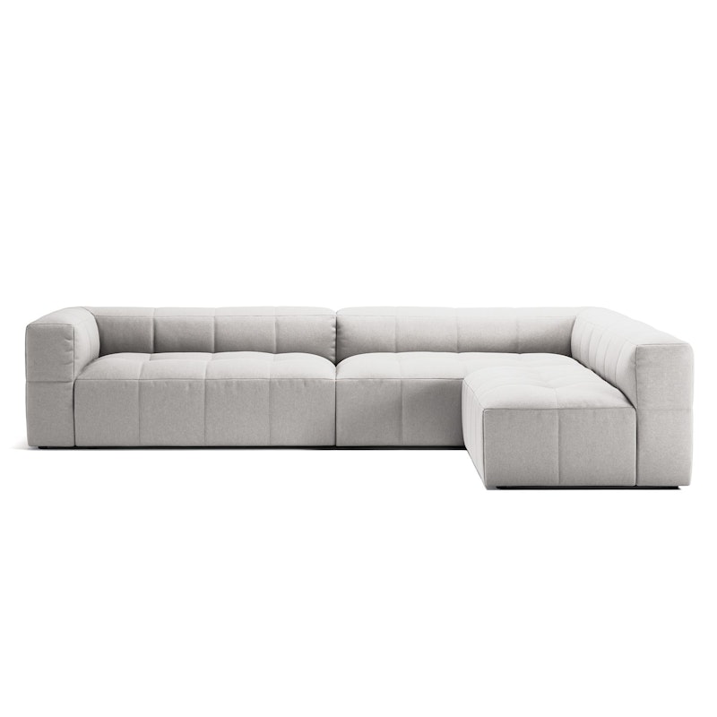 Mure 4-Seter Sofa Med Åpen Ende Høyre, Moon White