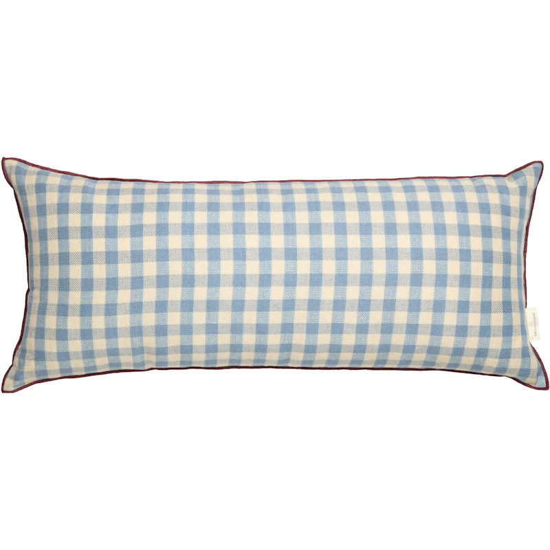 Outline Check Pute 30x70 cm, Blå