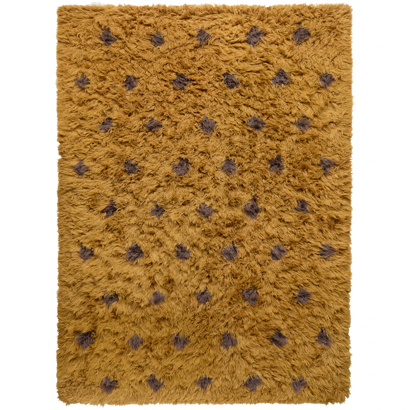 Shaggy Dot Luggteppe, 250x350 cm