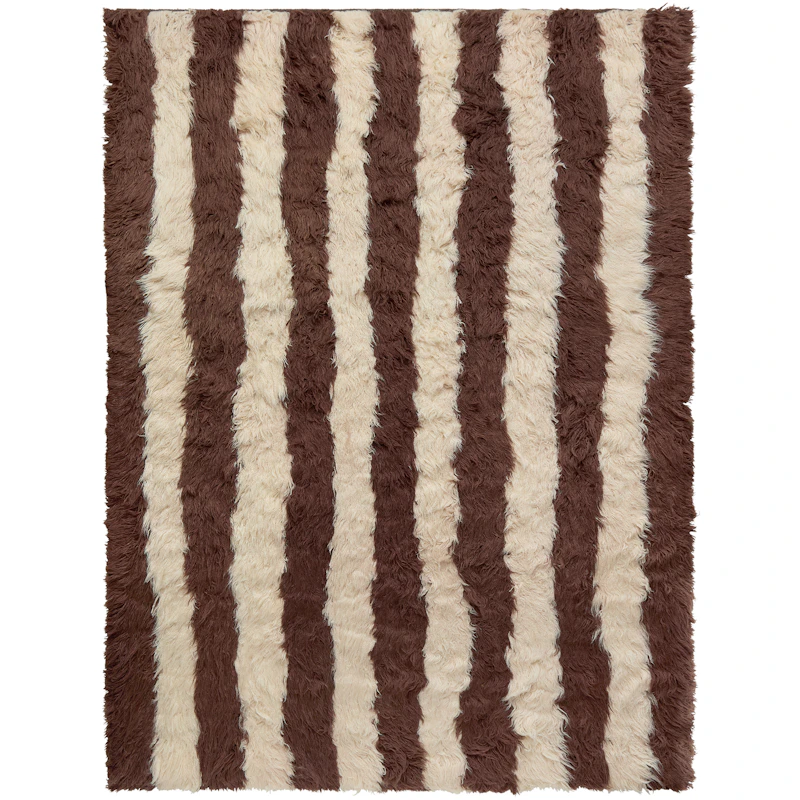 Shaggy Stripe Luggteppe, 180x270 cm