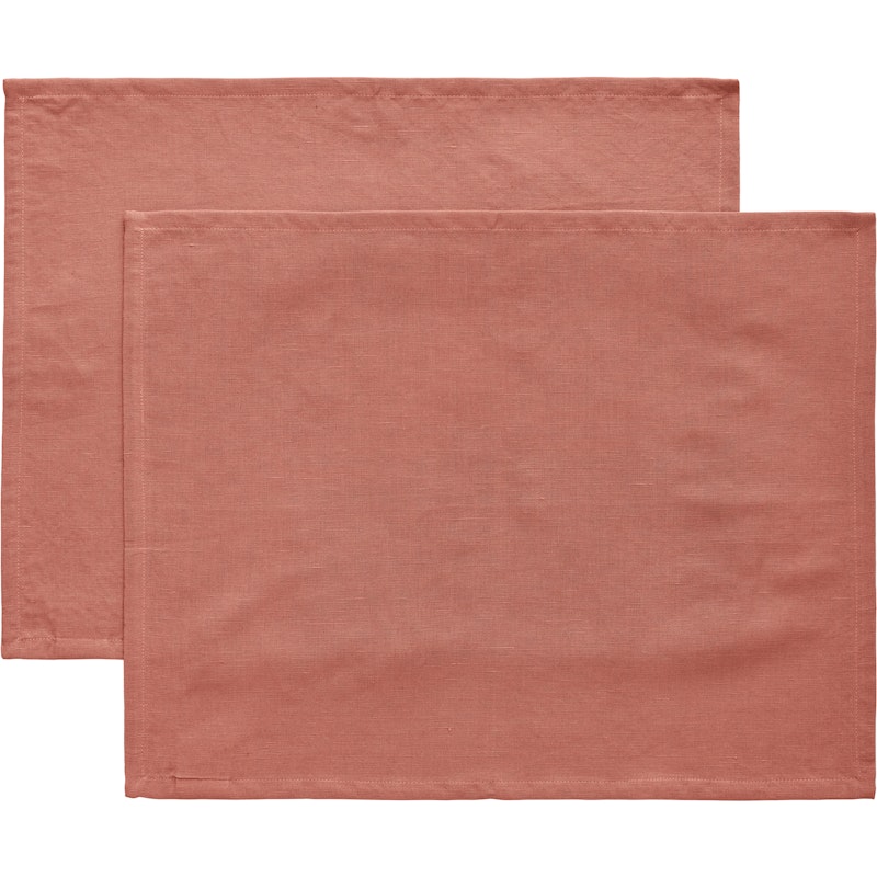 Sienna Spisebrikke 35x45 cm 2-pk, Rosa