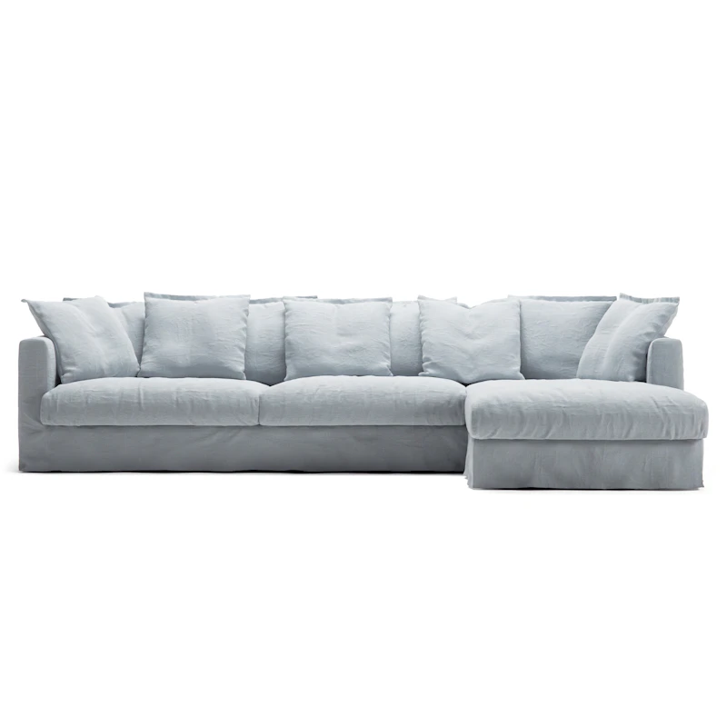 Stopning Til Le Grand Air 3-seter Sofa Lin Divan Høyre, Nordic Sky