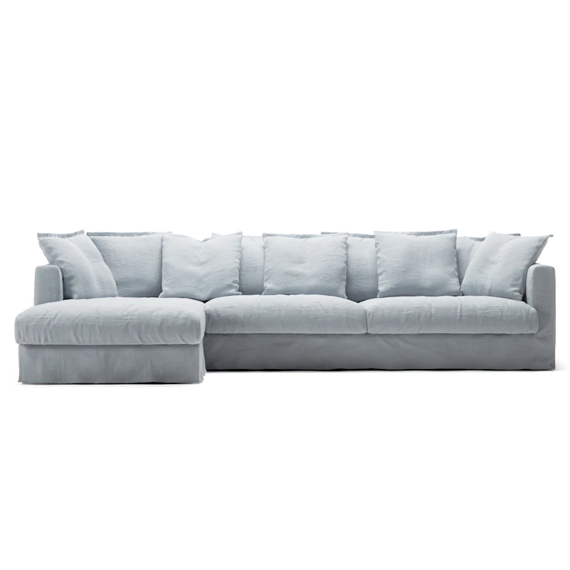 Stopning Til Le Grand Air 3-seter Sofa Lin, Nordic Sky