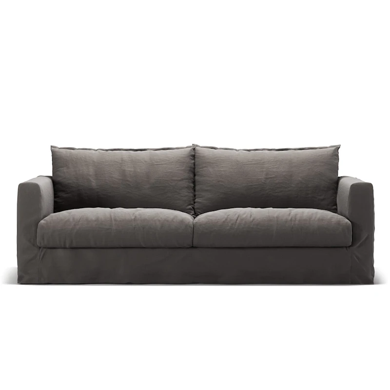 Stopning Til Le Grand Air Nou 3-seter Sofa Lin, Smokey Granite