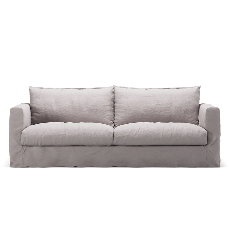 Stopning Til Le Grand Air Nou 3-seter Sofa Lin, Misty Grey