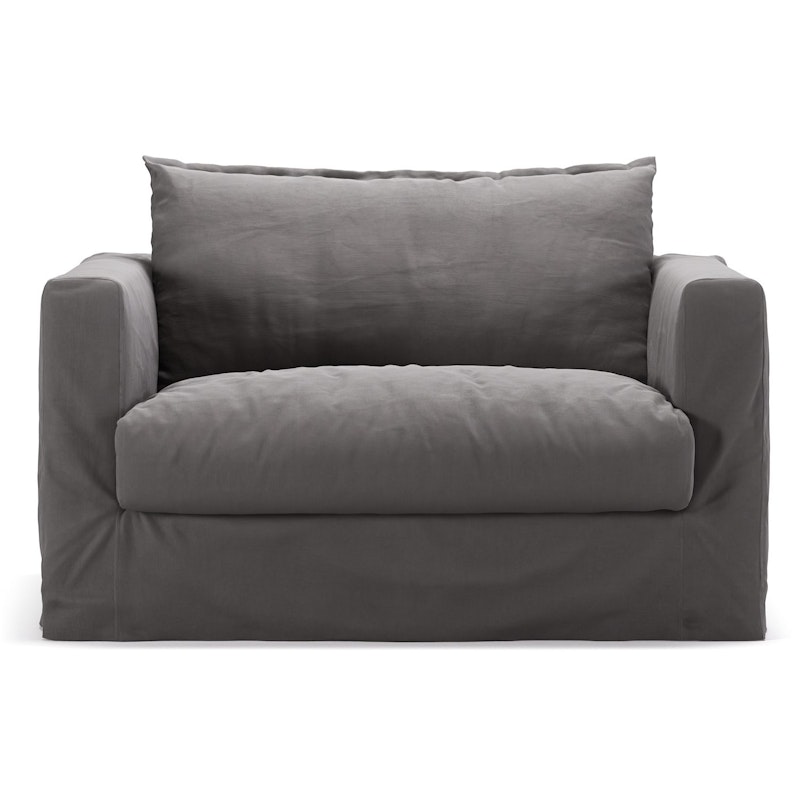 Stopning Til Le Grand Air Nou Love Seat Bomull, Grå