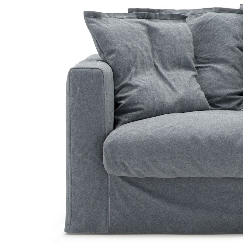 Stopning Til Le Grand Air Love Seat Lin, Dusky Gloom