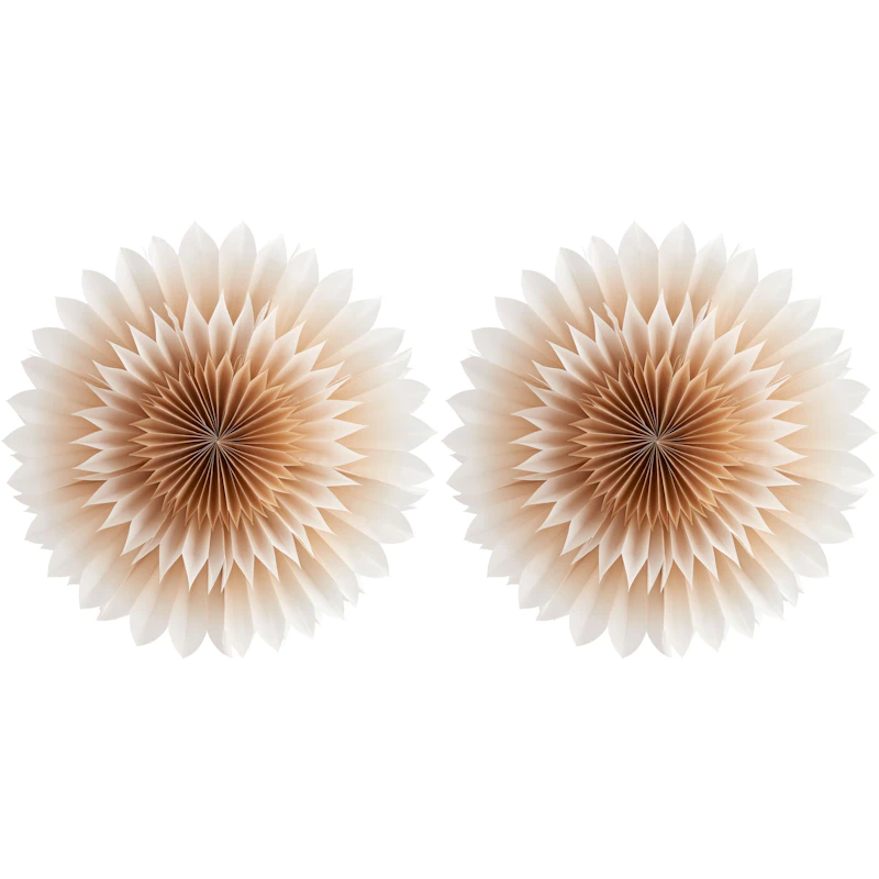Lily Papirstjerne 50 cm Golden Beige 2-pk