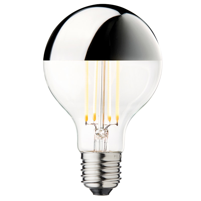 Globe Led-Lyskilde 5W Ø8 cm, Sølv