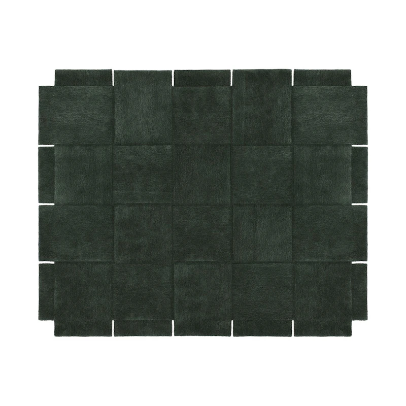 Basket Teppe Grønn, 245x300 cm