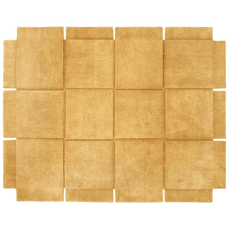 Basket Teppe Yellow Ochre, 185x240 cm