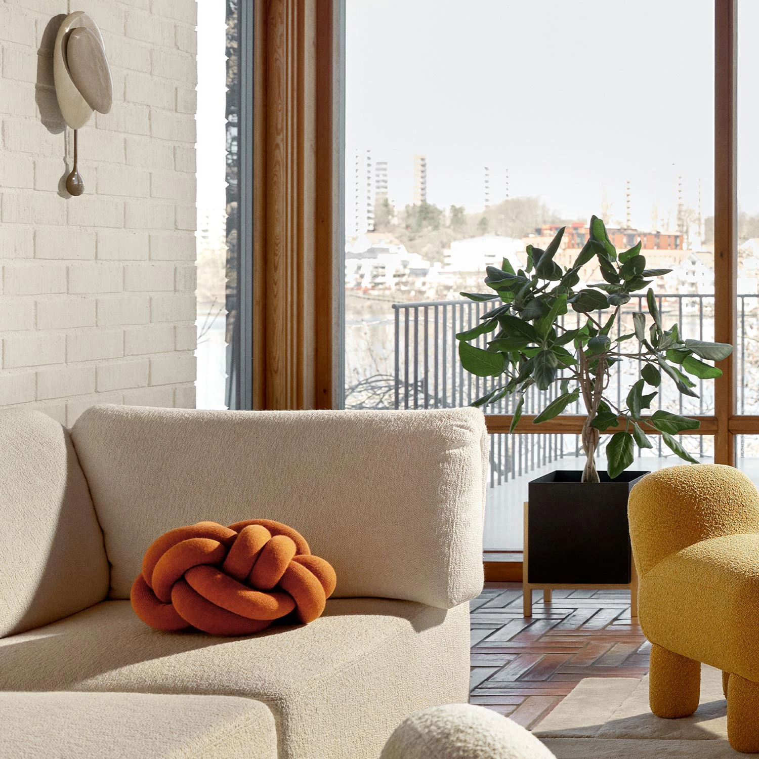 Knot Pute, Marineblå fra Design House Stockholm | Rum21.no