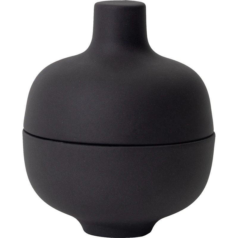 Sand Secrets Skål Ø8,2, Black Clay