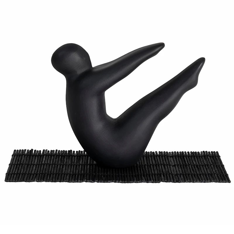 Yoga Skulptur no 2, Sort