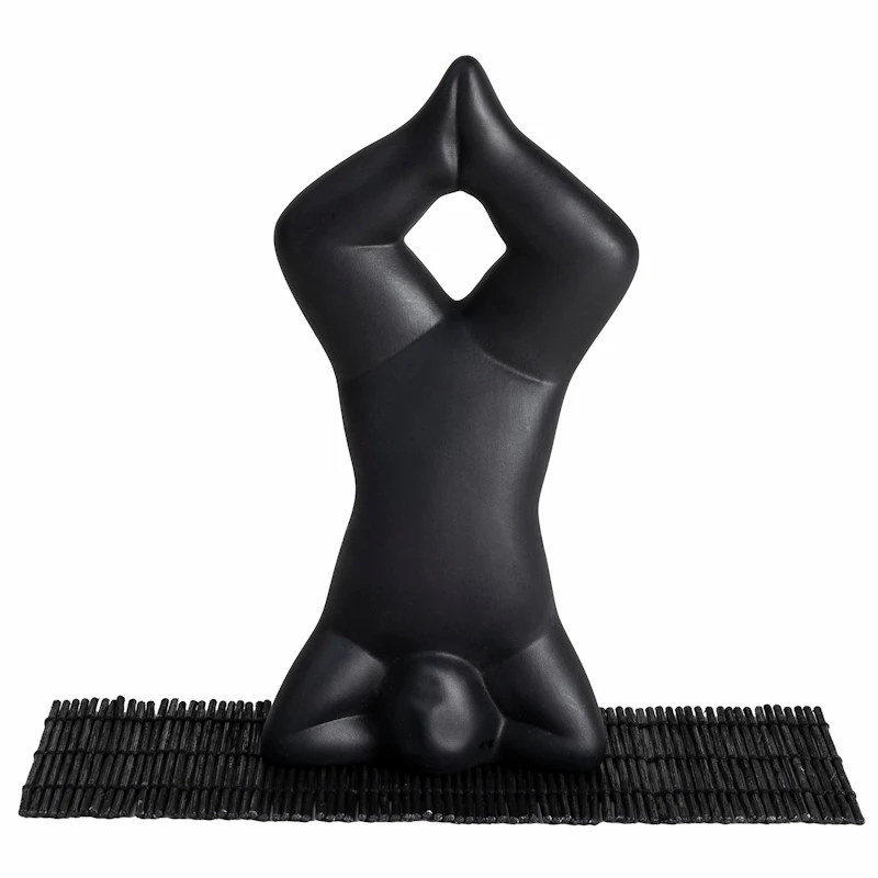 Yoga Skulptur no 3, Sort