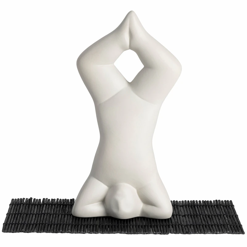 Yoga Skulptur no 3, Lysegrå