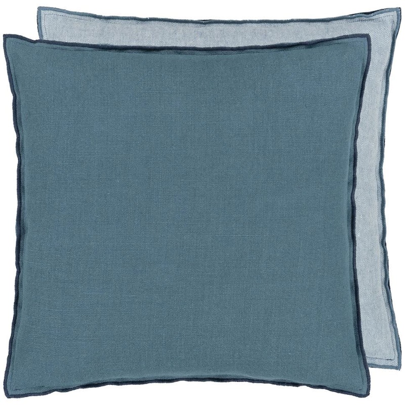 Brera Lino Pute 43x43 cm, Midnight/Chambray