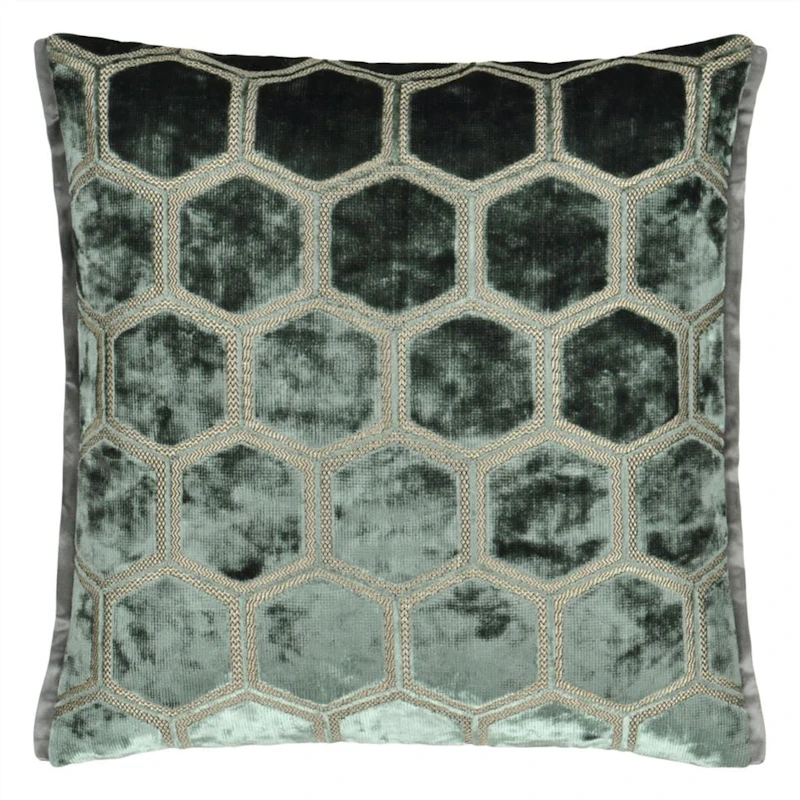 Manipur Pute 43x43 cm, Jade