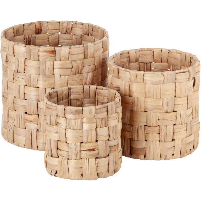 Cylinder panama Lily Kurver, 3-pk