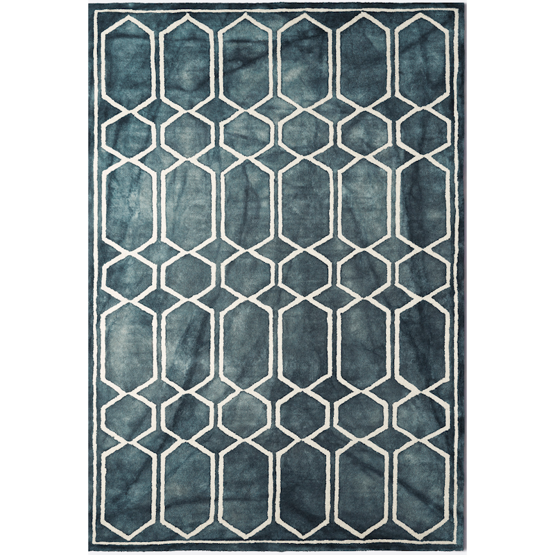 Tie Dye Ullteppe 250x350 cm, Graphite