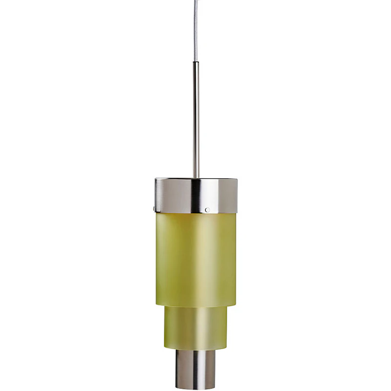 A-spire Pendel, Silver / Sanded Olive