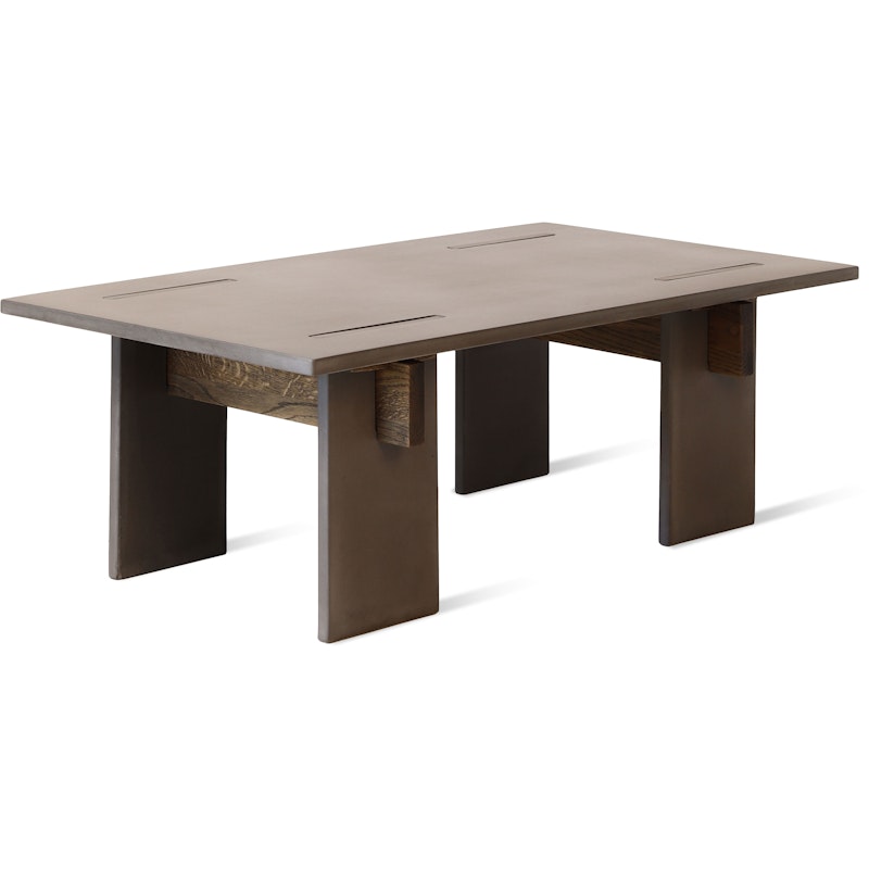 Arnold Salongbord 65x110 cm, Mørk Betong