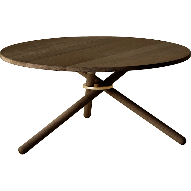 Bertha Salongbord 90 cm, Mørk Eik