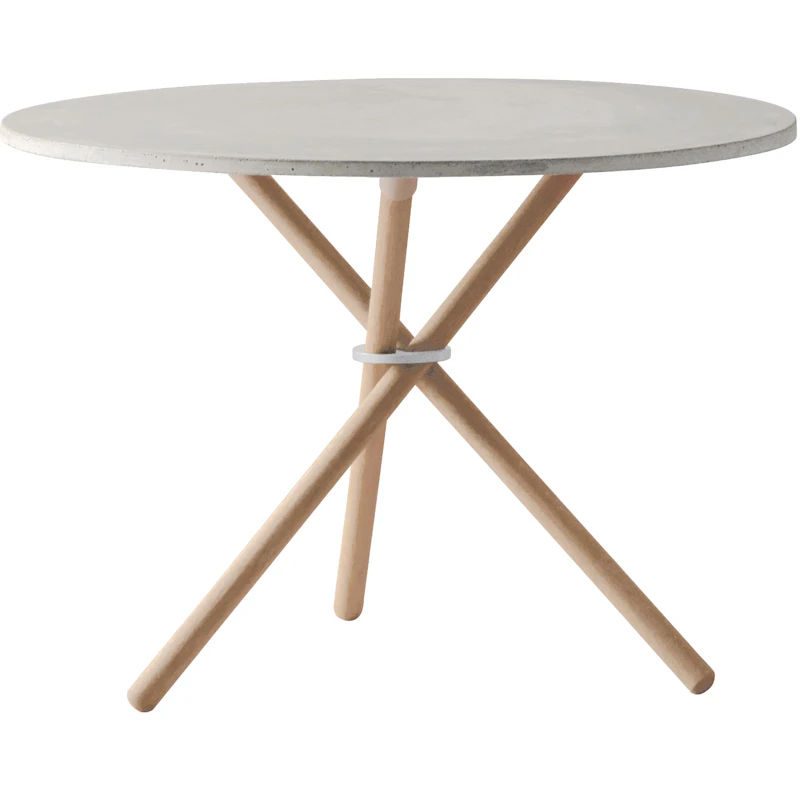 Daphne Salongbord 65 cm, Lys Betong / Lys Eik