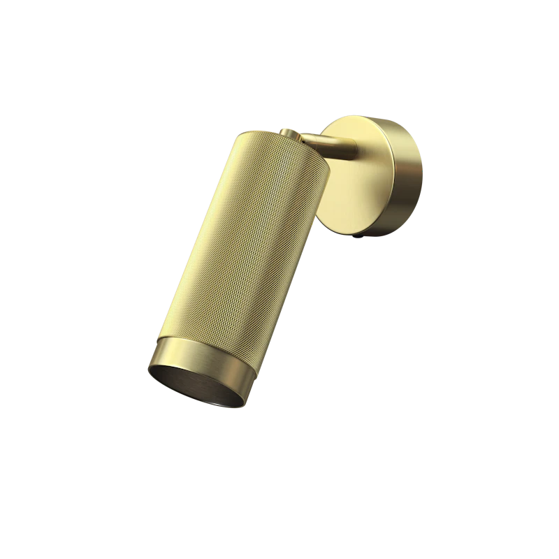 Holster Vegg-/Taklampe, Messing