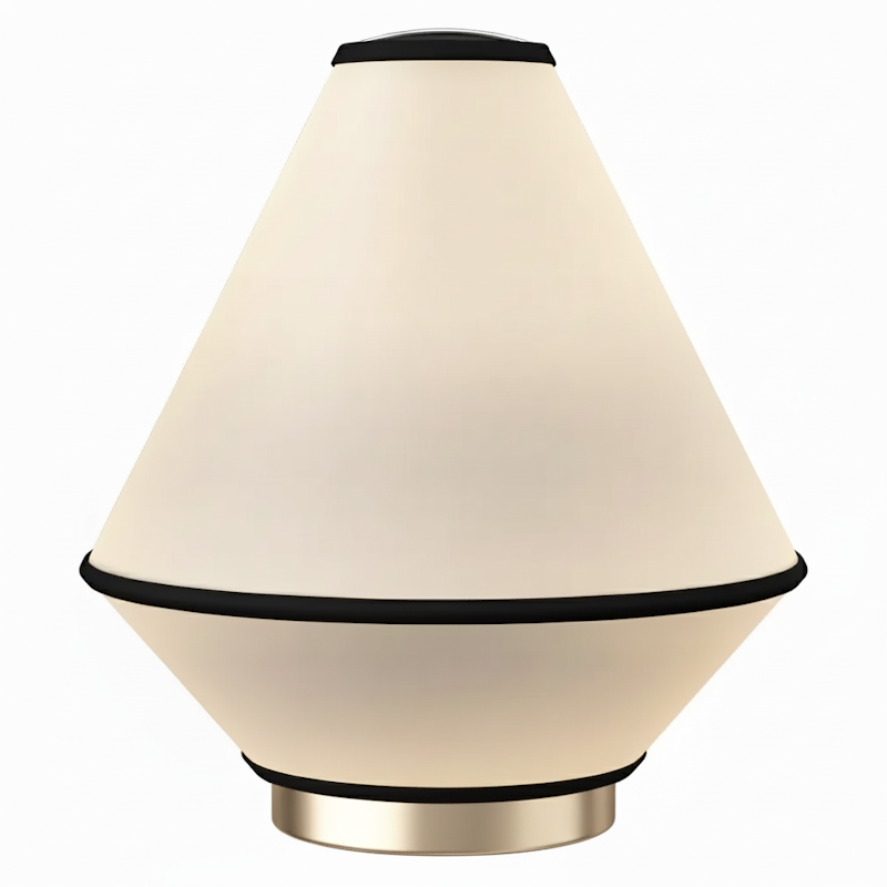 Tafta Bordlampe Portabel, Sort/Off-white