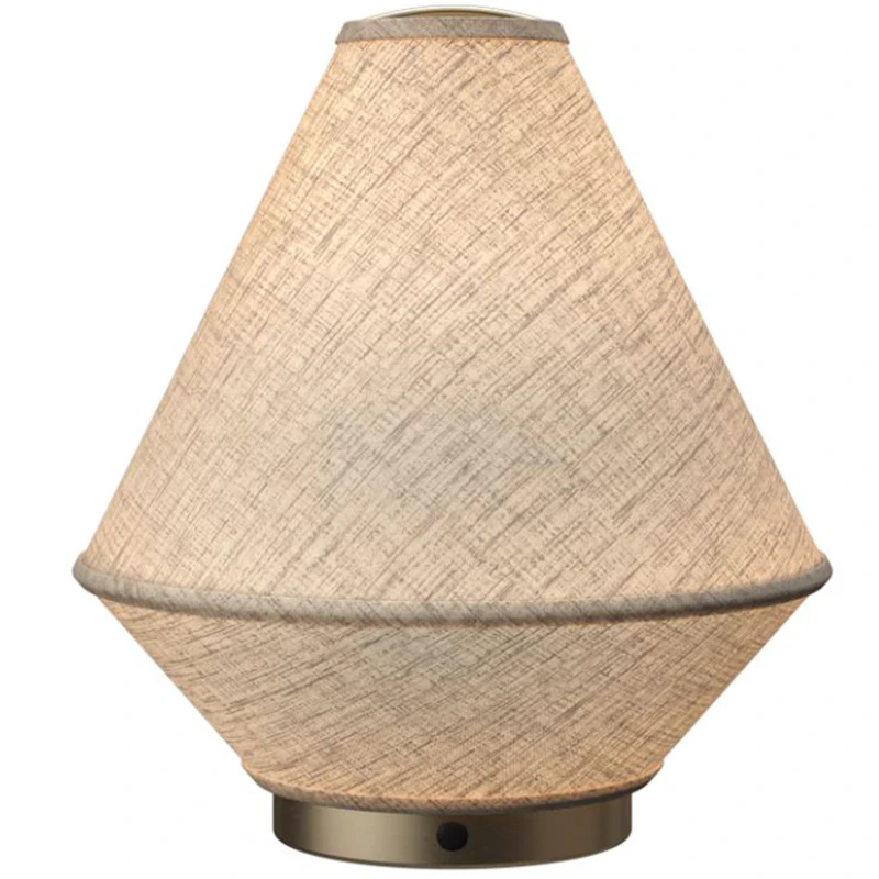 Tafta Bordlampe Portabel, Naturlig